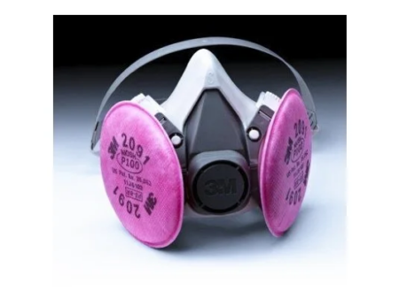 Half Facepiece Reusable Respirator Assembly 6191/07001 (AAD), P100