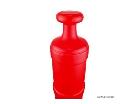 Delineator, Knob Top, 42 inches, Orange