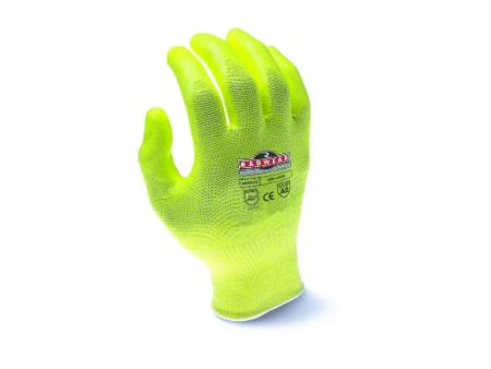 RWG531 RADWEAR® SILVER SERIES™ HI-VISIBILITY CUT LEVEL A2 GRIP GLOVE