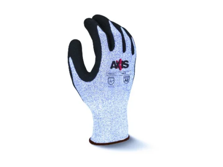 RWG536 AXIS™ CUT PROTECTION LEVEL A2 MICRO SANDY FOAM LATEX COATED GLOVE