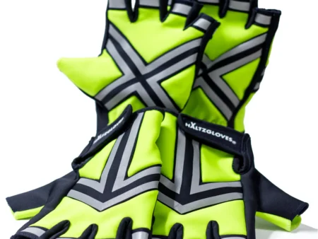HALTZGLOVES NIGHTTIME Half Gloves Traffic Gloves