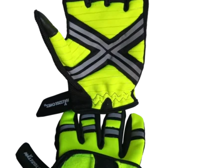 HALTZGLOVES NIGHTIME WINTER FLEECE REFLECTIVE GLOVE
